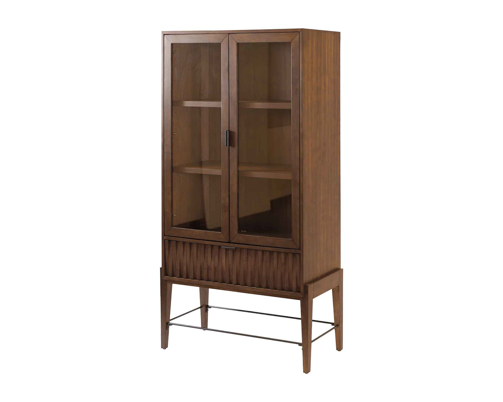Martin Furniture IMDY3872D Delray 72″ H Glass Door Bookcase/Display Cabinet Martin Furniture IMDY3872D Delray 72″ H Glass Door Bookcase/Display Cabinet