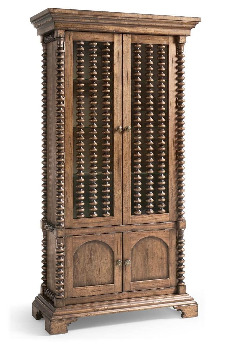 Jonathan Charles 491345-MSW Tamarisk Tall Cabinet