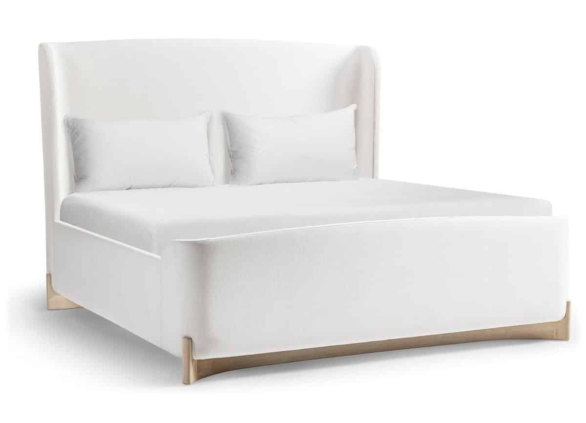 Jonathan Charles 500600-BLO-K-F067 Keel Upholstered US King Bed