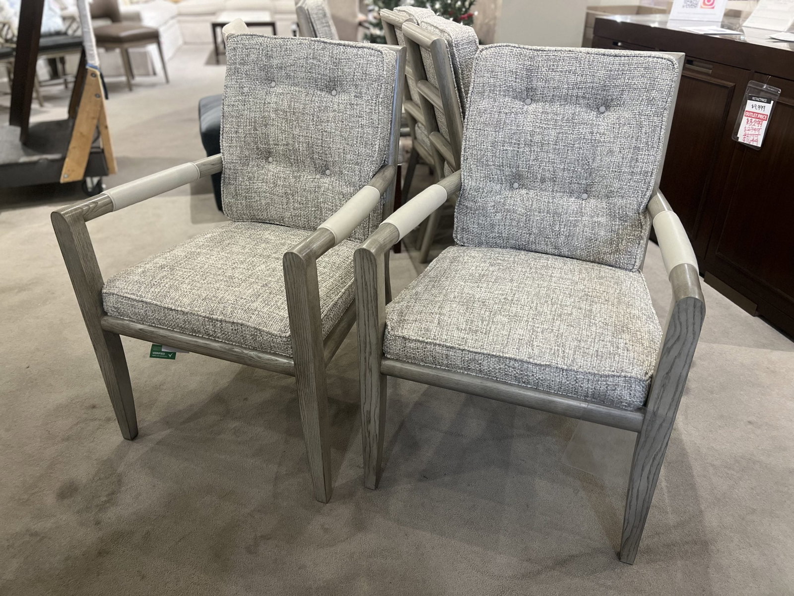 Hickory Chair HC3427-01/220 Griswold Dining Arm Chair