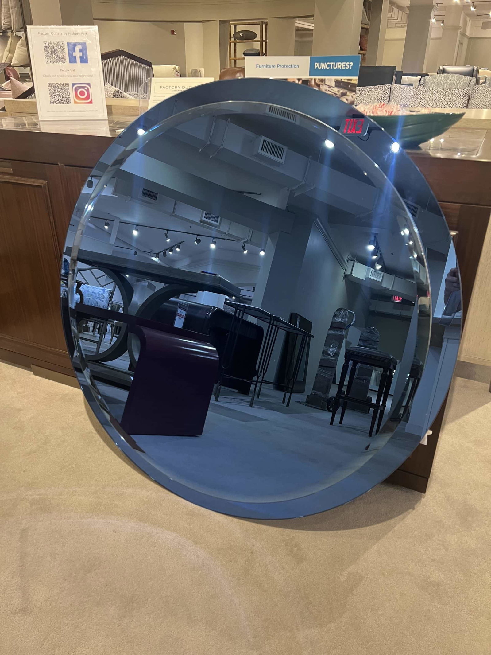 Maitland-Smith 8250-28/20 Azure Mirror