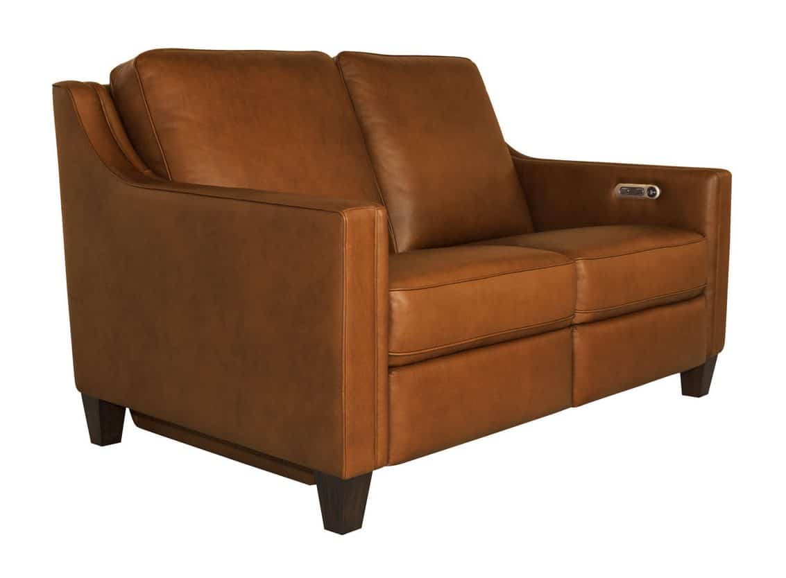 Flexsteel Q3010-600M-70572 Finley Leather Power Inclining Loveseat