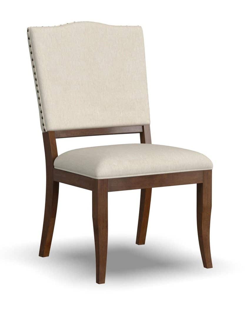 Flexsteel W1042-840 Bellevue Pair of Upholstered Dining Chairs