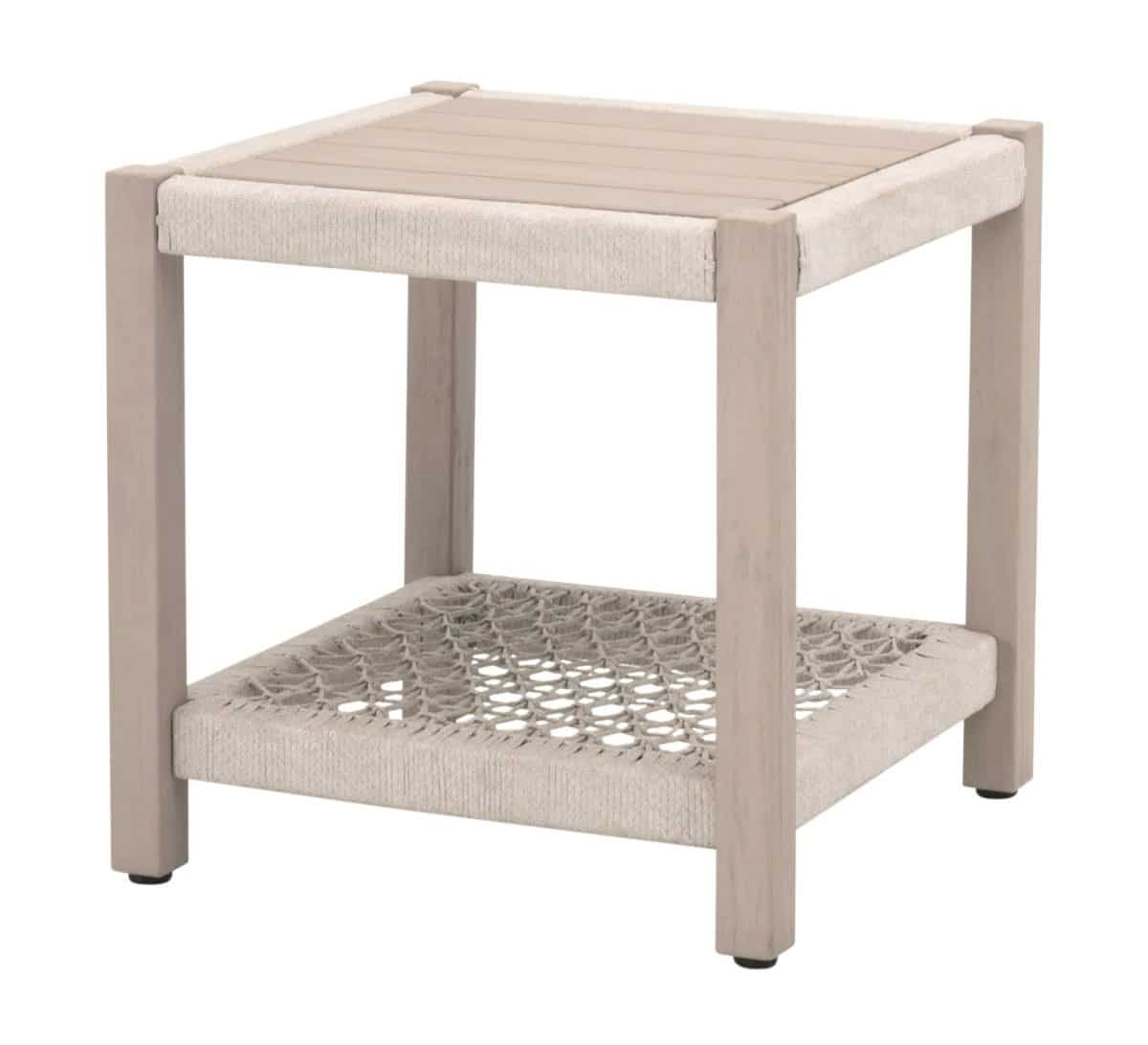 Essentials For Living 6872.OAT/W-ET Wrap Outdoor End Table