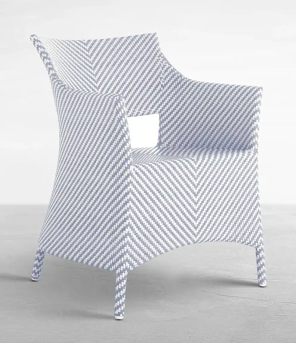 Summer Classics 1440 Bari N-Dura Resin Wicker Outdoor Arm Chair