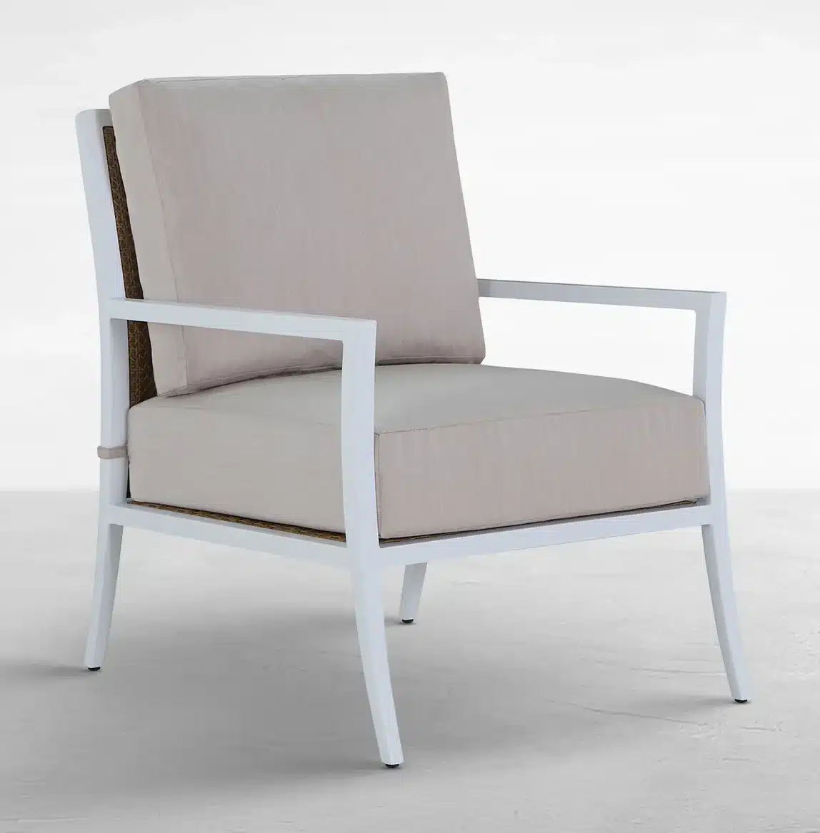 Summer Classics 1541 Bermuda Aluminum and Cane Lounge