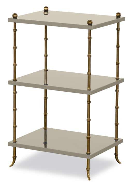 Highland House HH26-522-1-AS Hallings Ivory Side Table