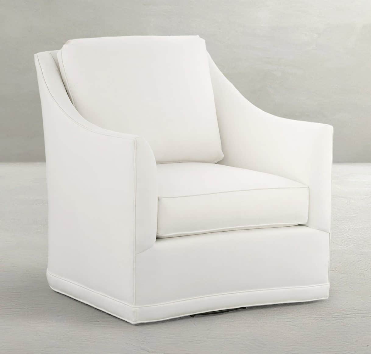 Summer Classics SCH-1005 Baldwin Upholstered Swivel Chair – Swoop Arms