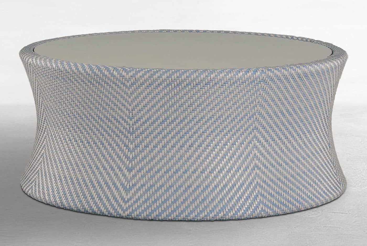 Summer Classics 1524 Bari N-Dura Resin Wicker Outdoor Round Coffee Table