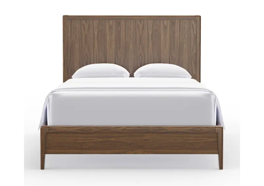Vaughan Bassett 850-667-766-722-MS1 Nordhaven King Panel Bed Nordic Walnut