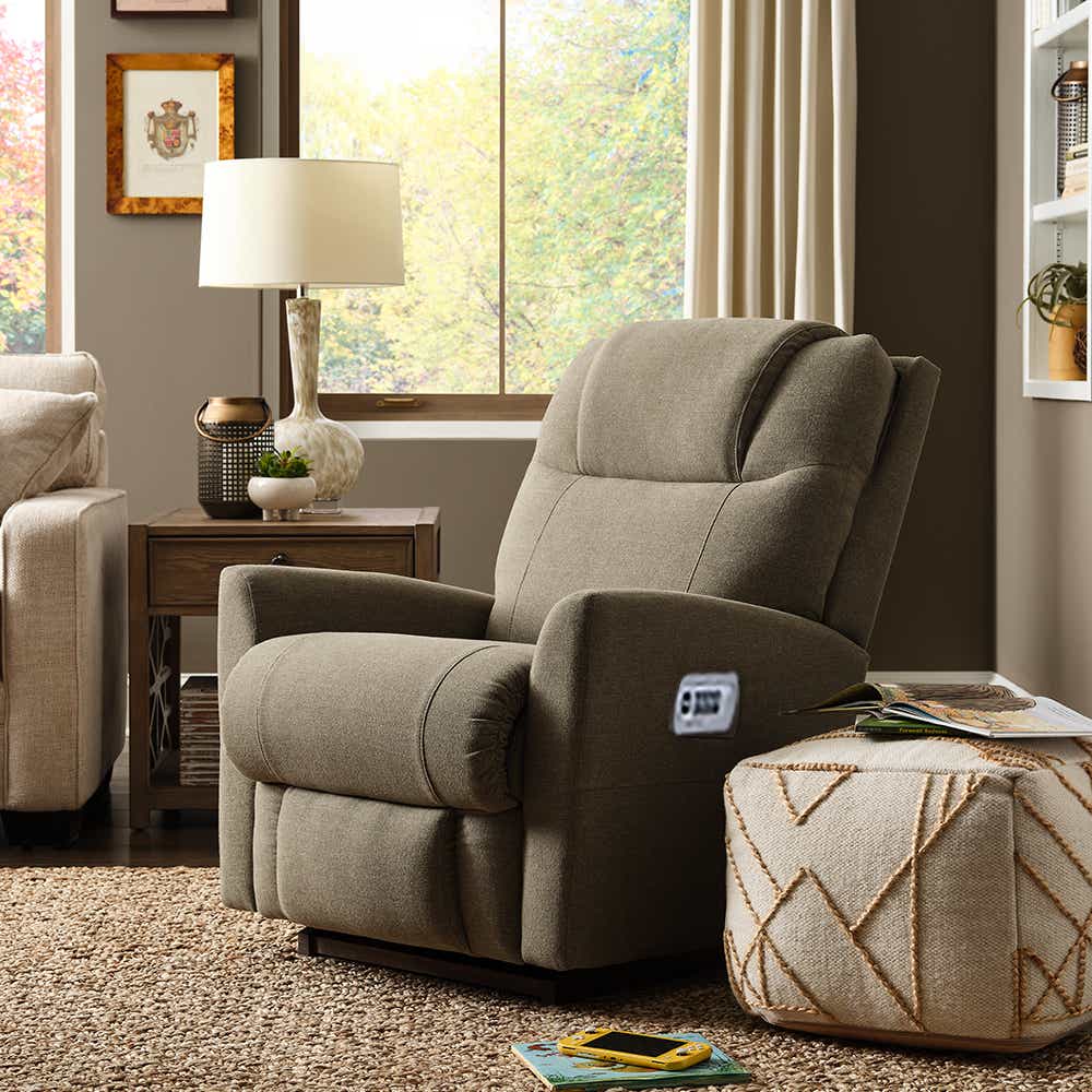 La-Z-Boy 10X712 Sparrow Power Rocking Recliner w/ Headrest & Lumbar La-Z-Boy 10X712 Sparrow Power Rocking Recliner w/ Headrest & Lumbar