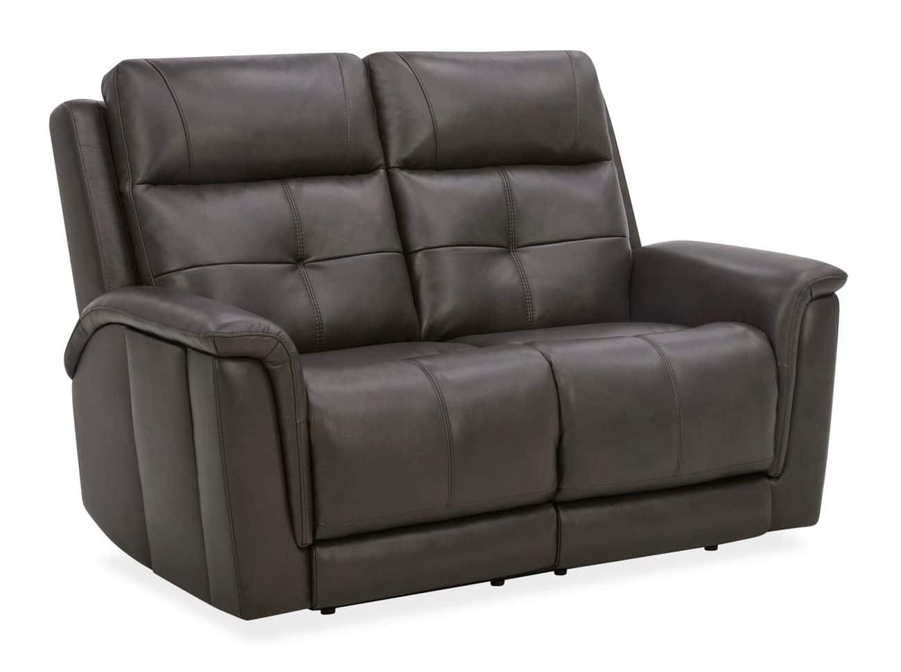 Flexsteel 1640-60P5-43970 Ranger Leather Power Reclining Loveseat with Power Headrest, Lumbar, Heat & Massage