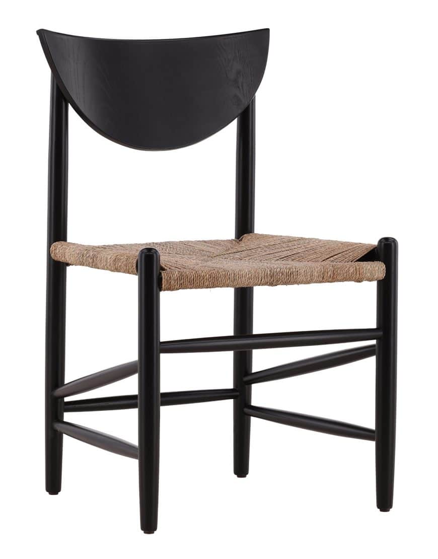 Furniture Classics 20-631 Black Simpson Chair
