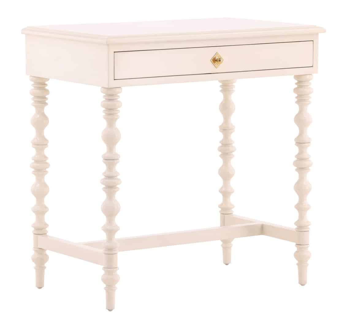 Furniture Classics 58045LT Cream Zepatta Side Table