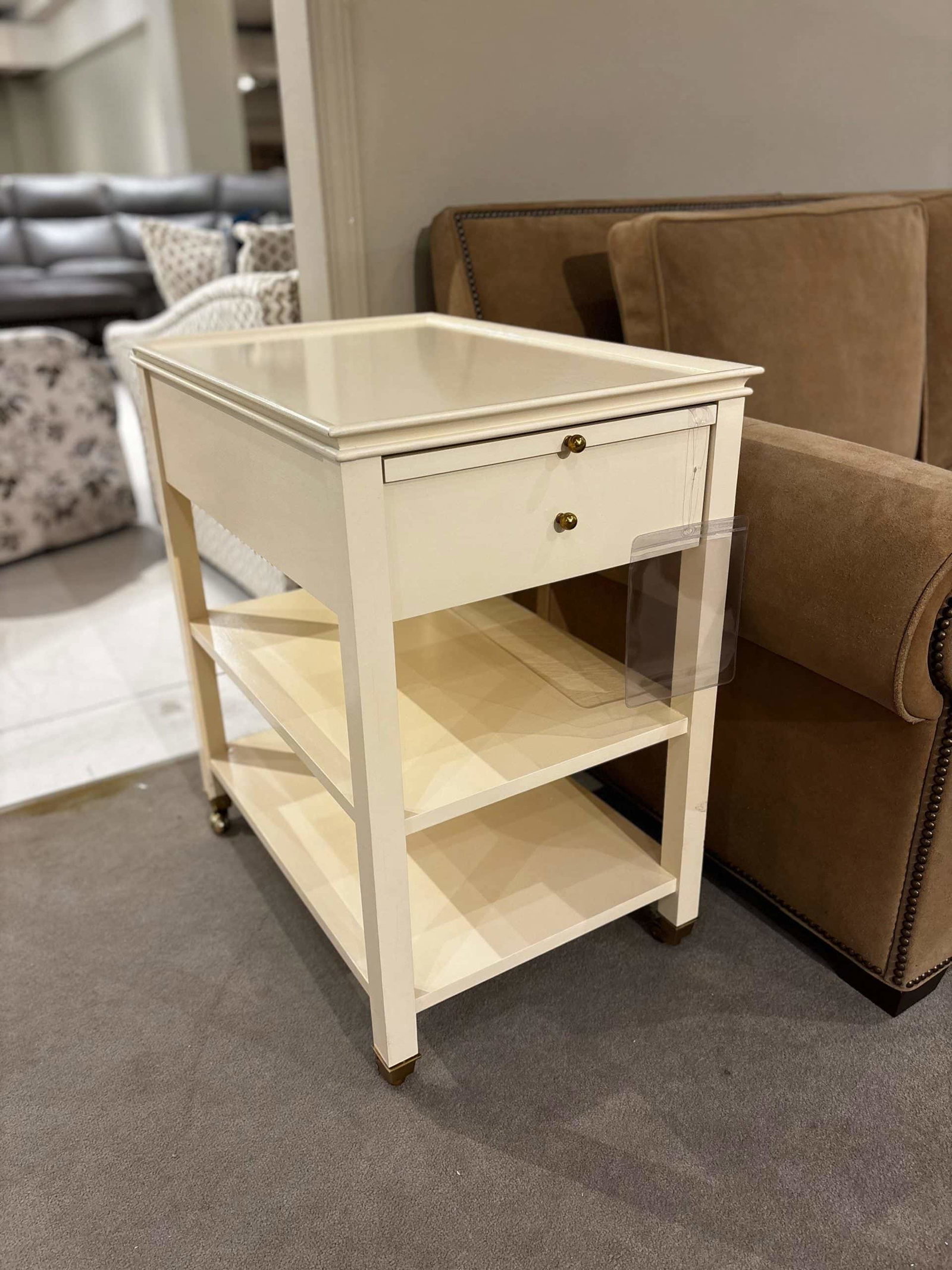 Highland House HH26-238/10 Alexander Narrow Bedside Table Highland House HH26-238/10 Alexander Narrow Bedside Table