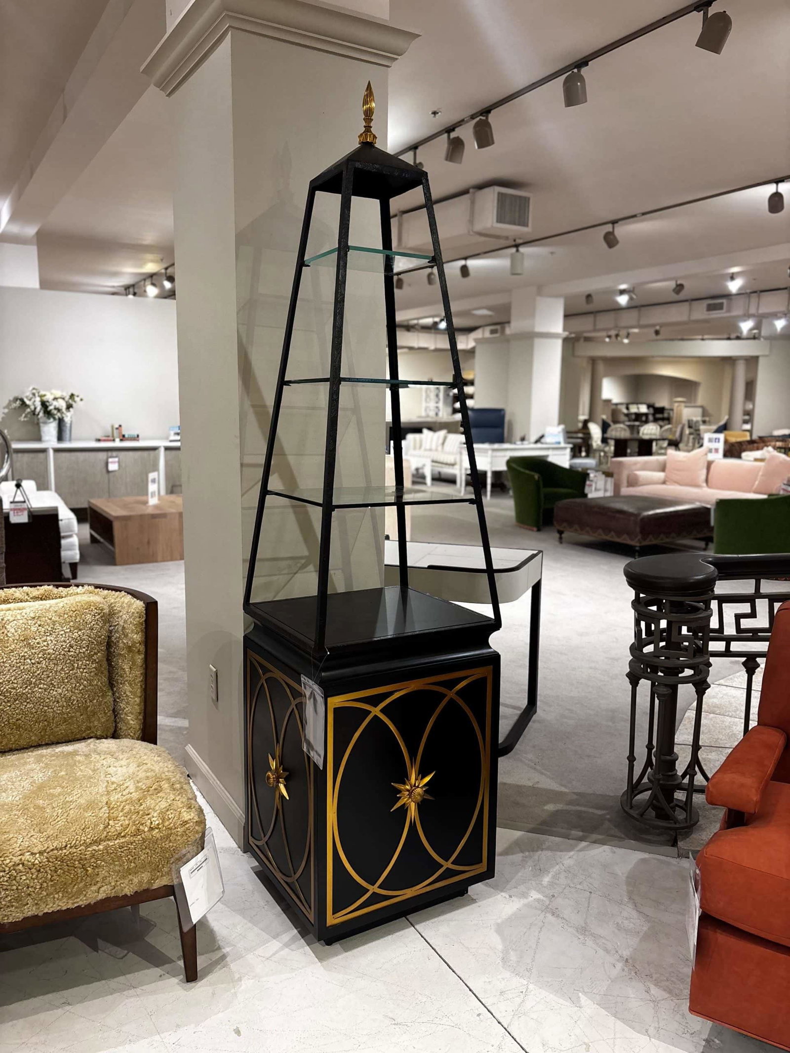 Maitland-Smith 8109-53/50 Cleopatra's Needle-Etagere Maitland-Smith 8109-53/50 Cleopatra's Needle-Etagere