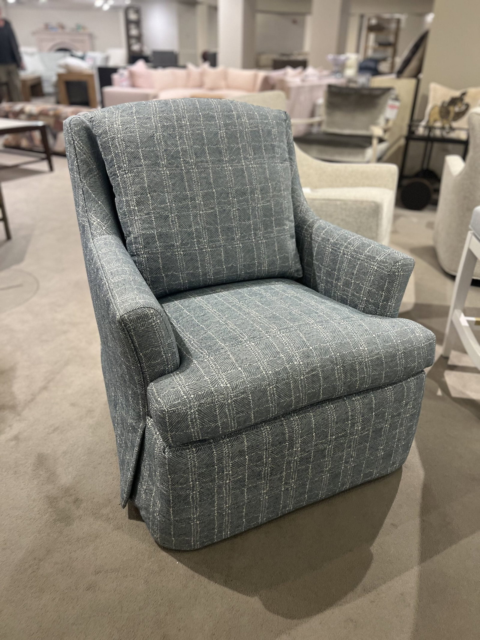 Jessica Charles 498-SR/10849 Cagney Swivel Rocker