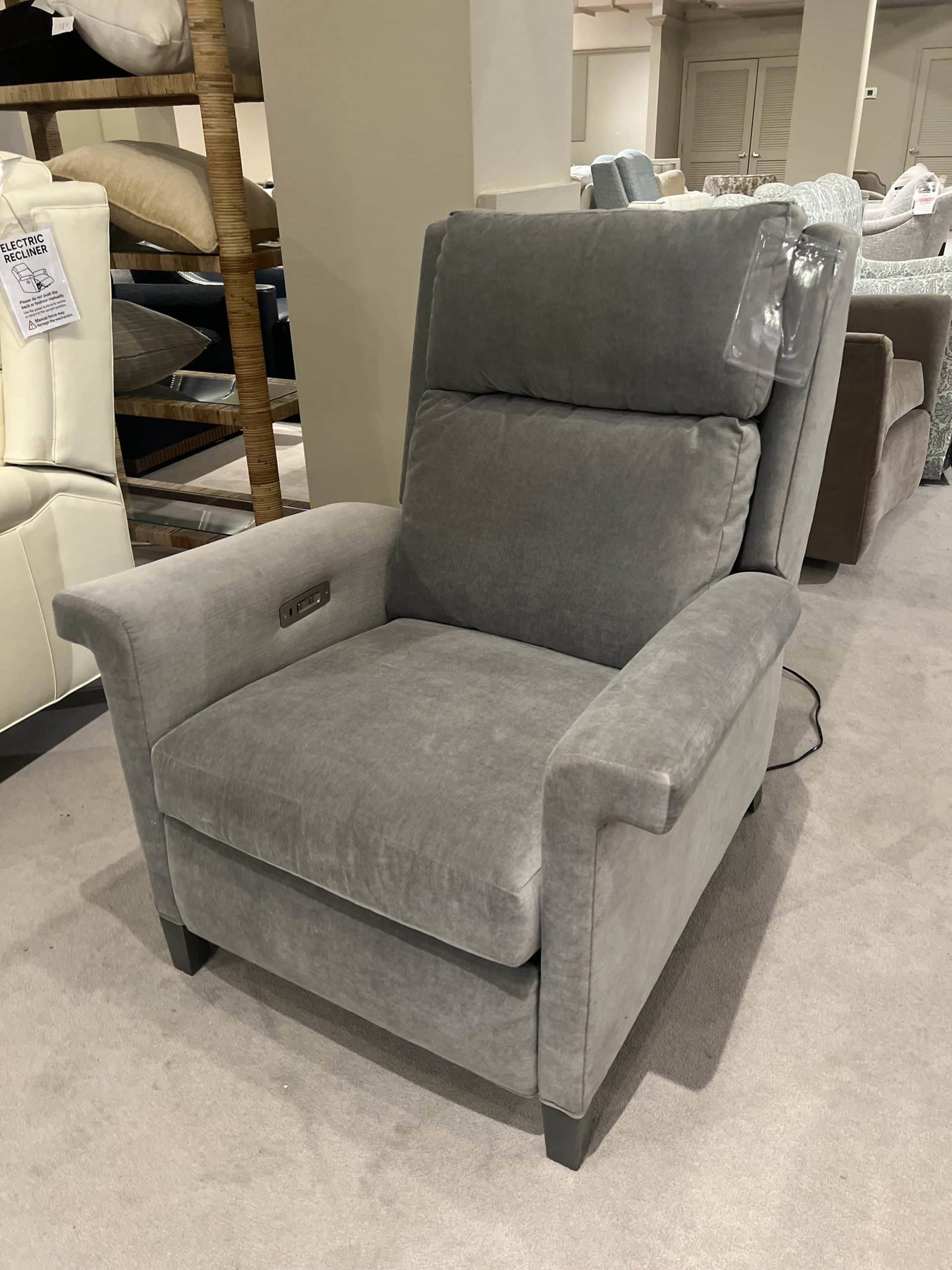 Hancock and Moore NC7003-PR-HR/852 Ghent Highback Power Recliner
