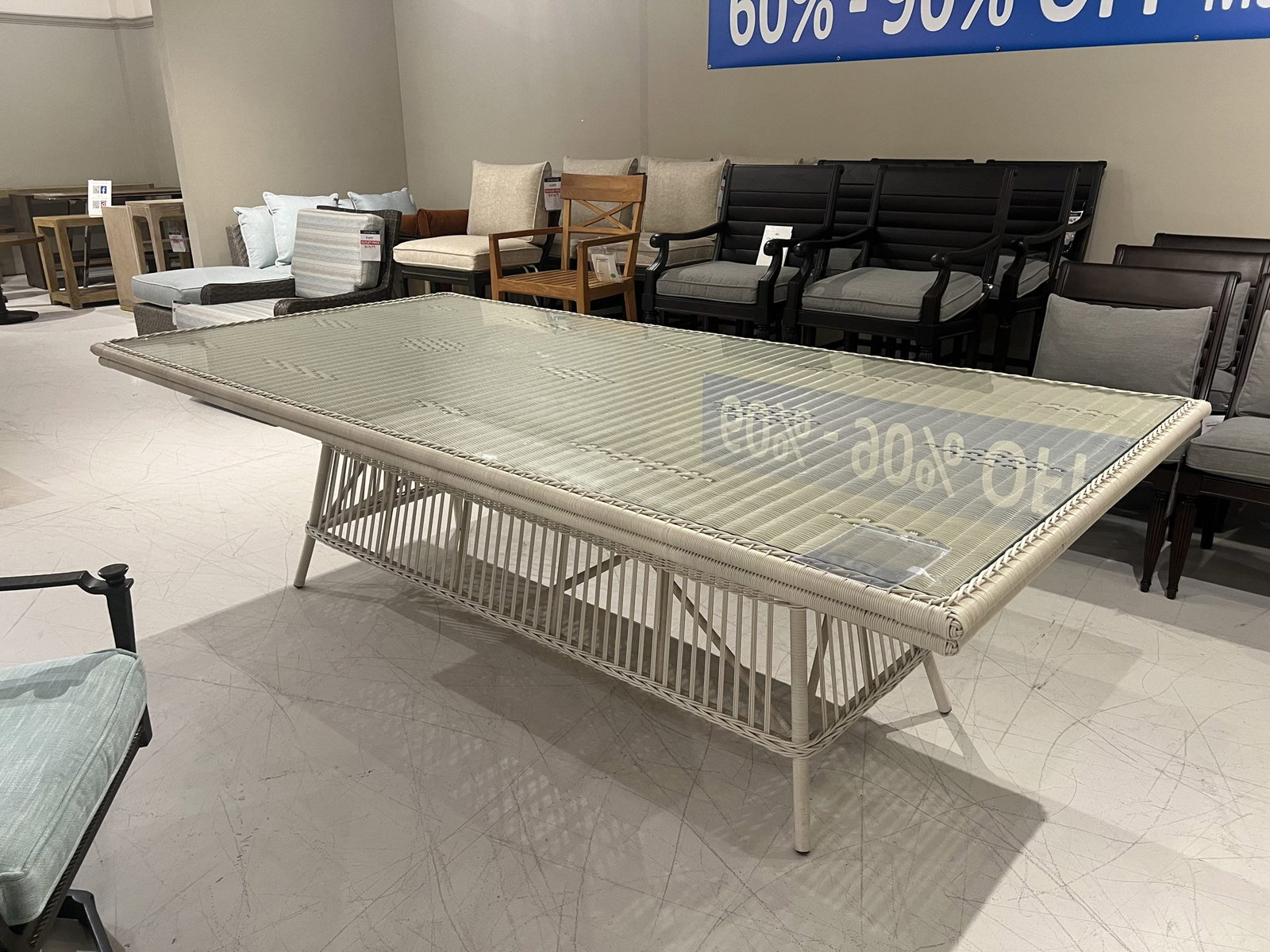 Century AE-D40-91/90,100,110 Outdoor Mainland Dining Table