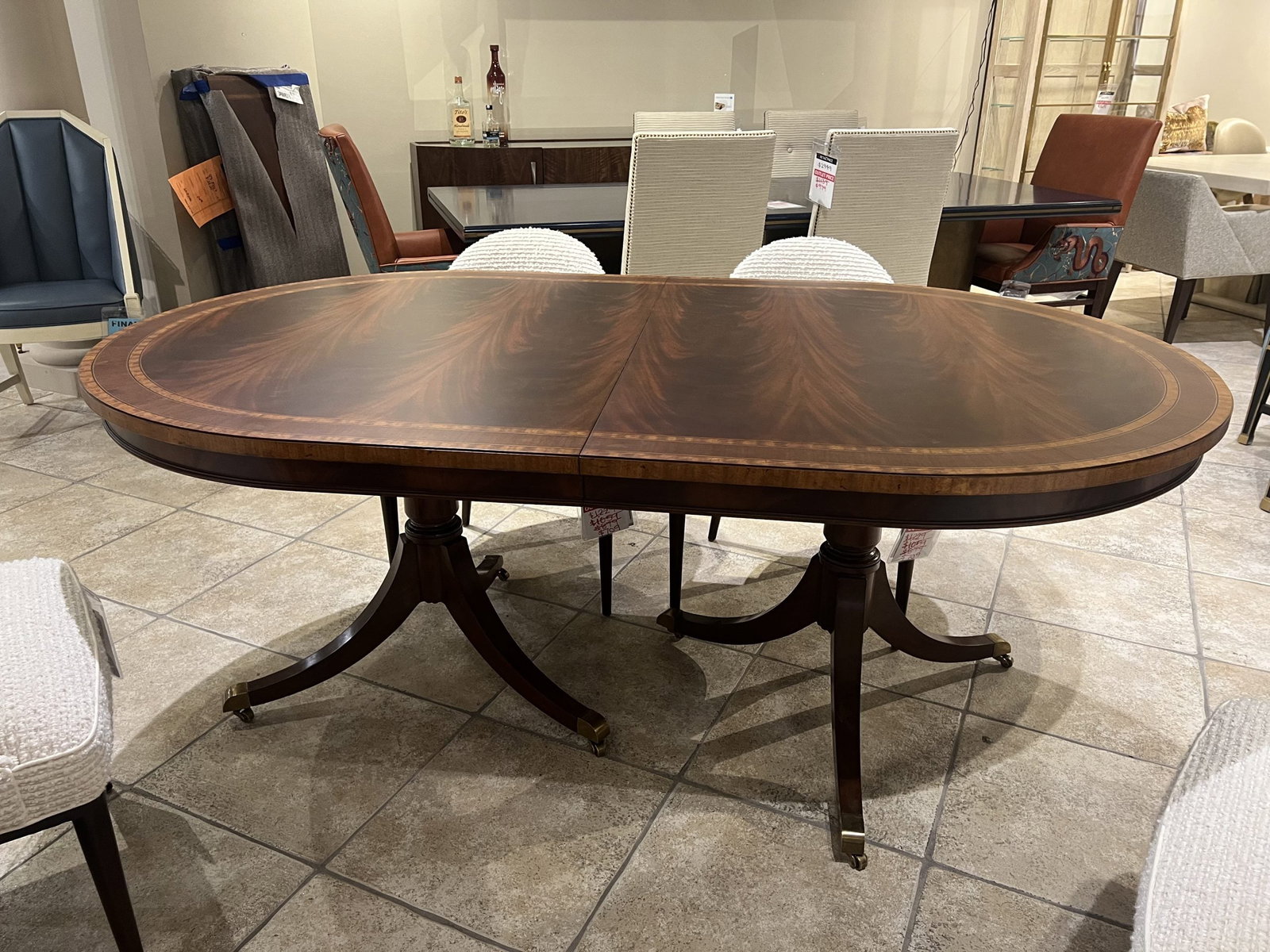Maitland-Smith 89-0702/30,40,50 Cardiff Dining Table