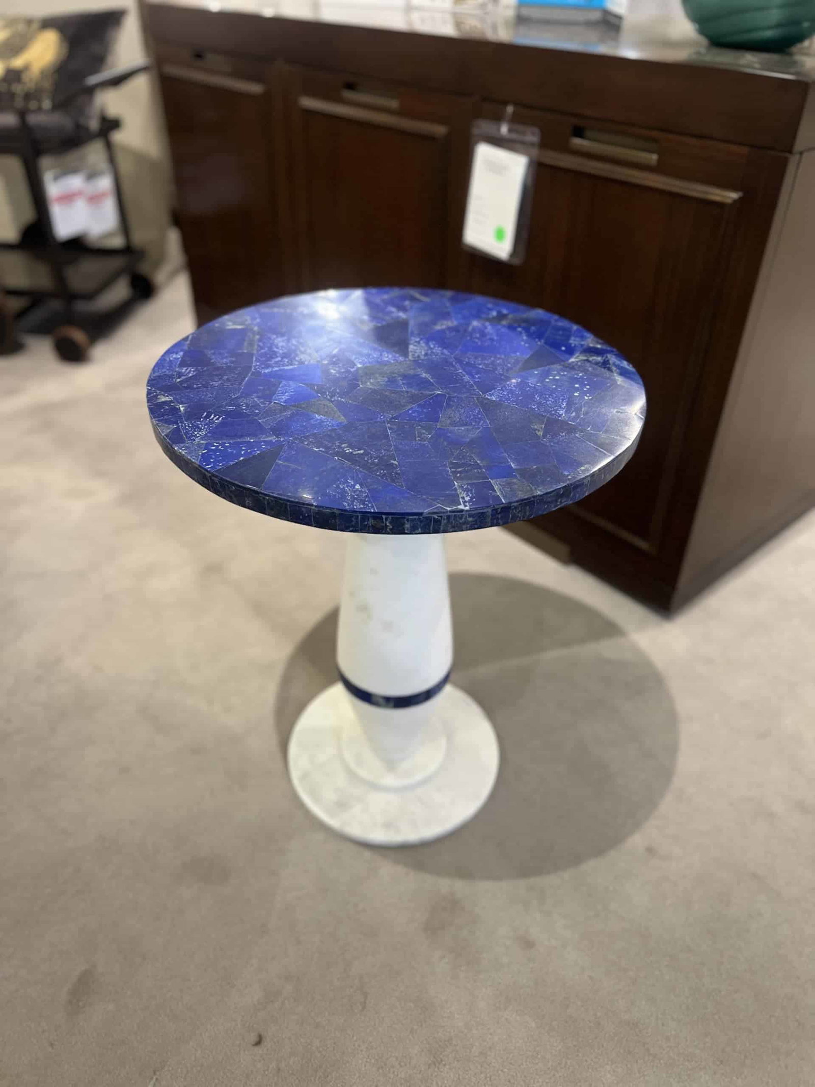 Maitland-Smith 8379-32L/30 Lapis Side Table