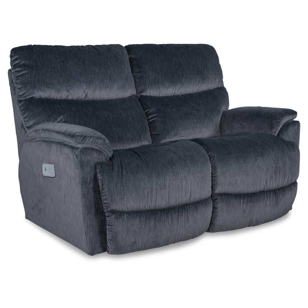 La-Z-Boy X48724 Trouper Power Reclining Loveseat w/ Headrest & Lumbar
