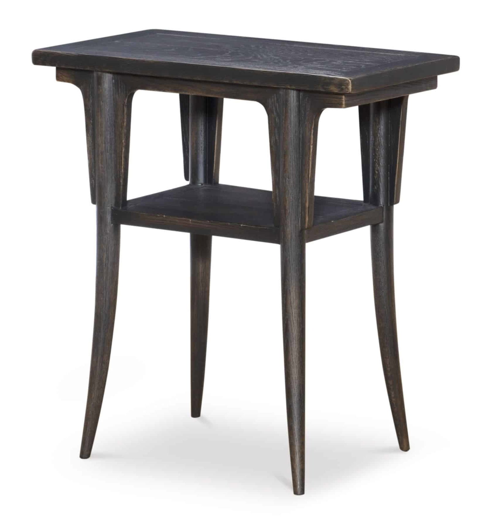 Century Furniture B2B-624 Albert Accent Table Black Rustic