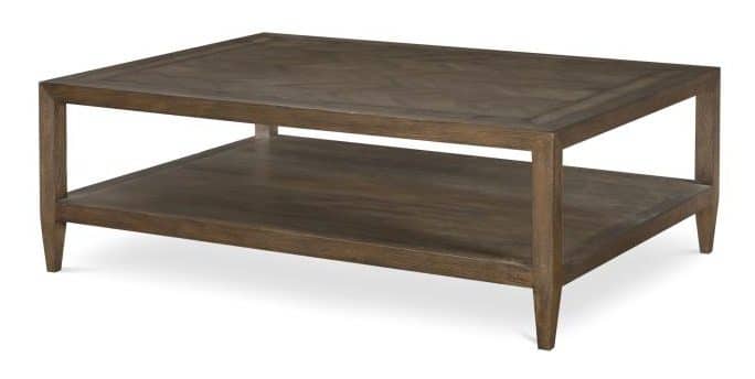 Century Furniture B2H-603 Dalton Cocktail Table Brown Rustic