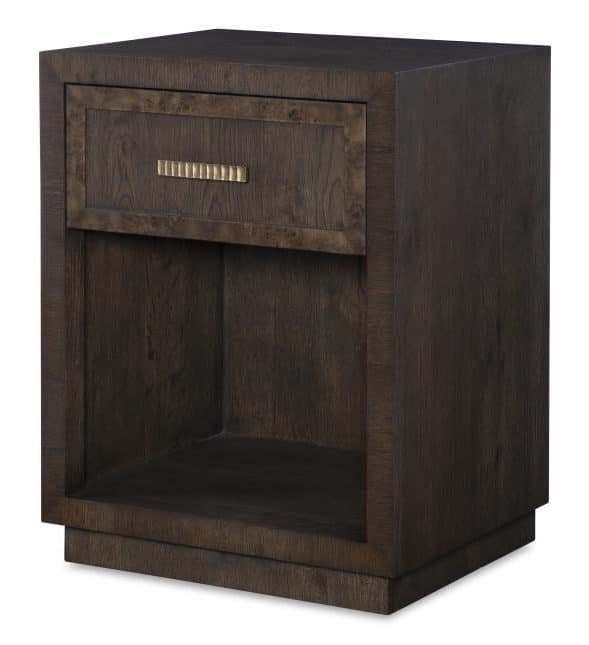 Century Furniture CBA-222-V2 Monterey Single Drawer Nightstand Hawthorne Dark