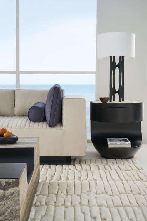 Century Furniture CDA-622-V1 Lunar Side Table