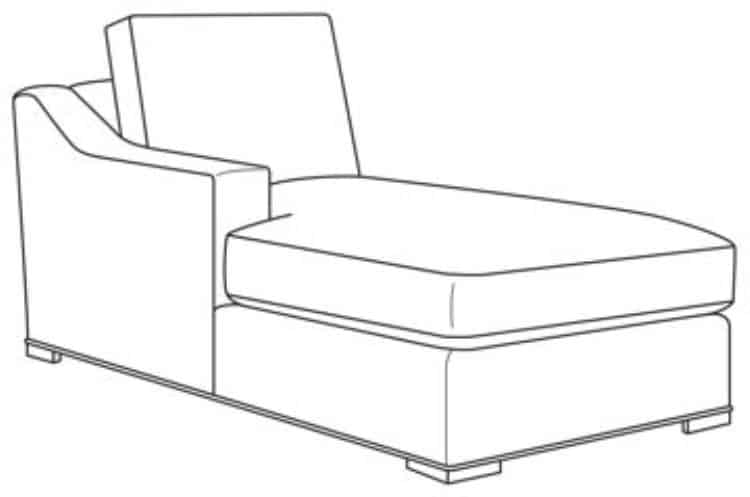 Century Furniture D13U-5201-81-F1 Armanti Outdoor LAF Chaise Century Furniture D13U-5201-81-F1 Armanti Outdoor LAF Chaise