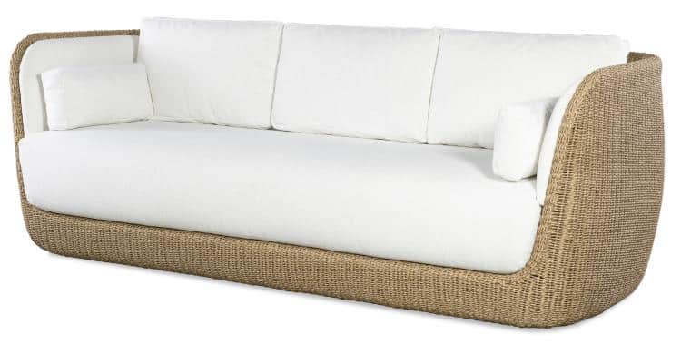 Century Furniture D8U-3033-F2 Soverato Outdoor Sofa Natural