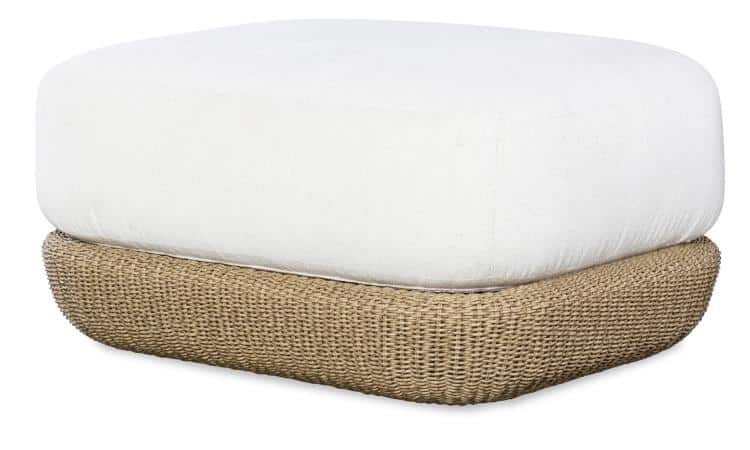 Century Furniture D8U-3034-F2 Soverato Outdoor Ottoman Natural