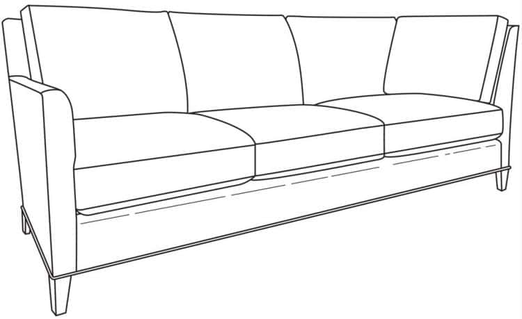 Century Furniture ES9-1340-43 Jordan LAF Corner Sofa