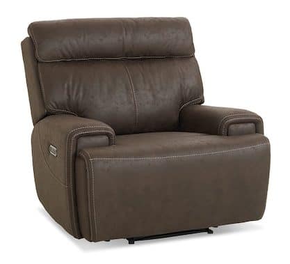 Bassett Club Level 3535-P0J Nathan Power Glider Wall Recliner - Nathan Java