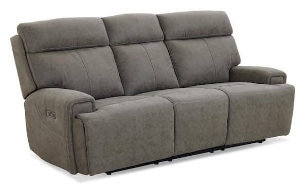 Bassett Club Level 3535-P62S Nathan Power Reclining Sofa – Nathan  Shadow