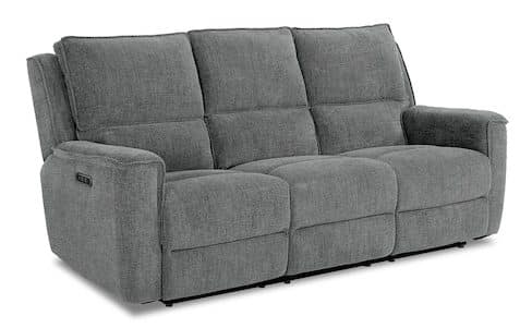 Bassett Club Level 3537-P62F Calvin Power Reclining Sofa – Calvin Forest