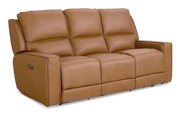 Bassett Club Level 3795-P62A Raymond Leather Power Reclining Sofa –  Raymond Antelope