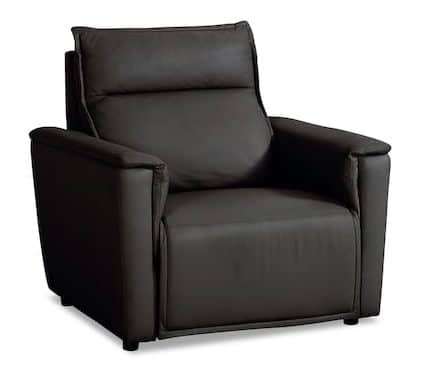 Bassett Club Level 3799-P0E Chauncey Leather Zero Gravity Power Recliner - Chauncey Expresso