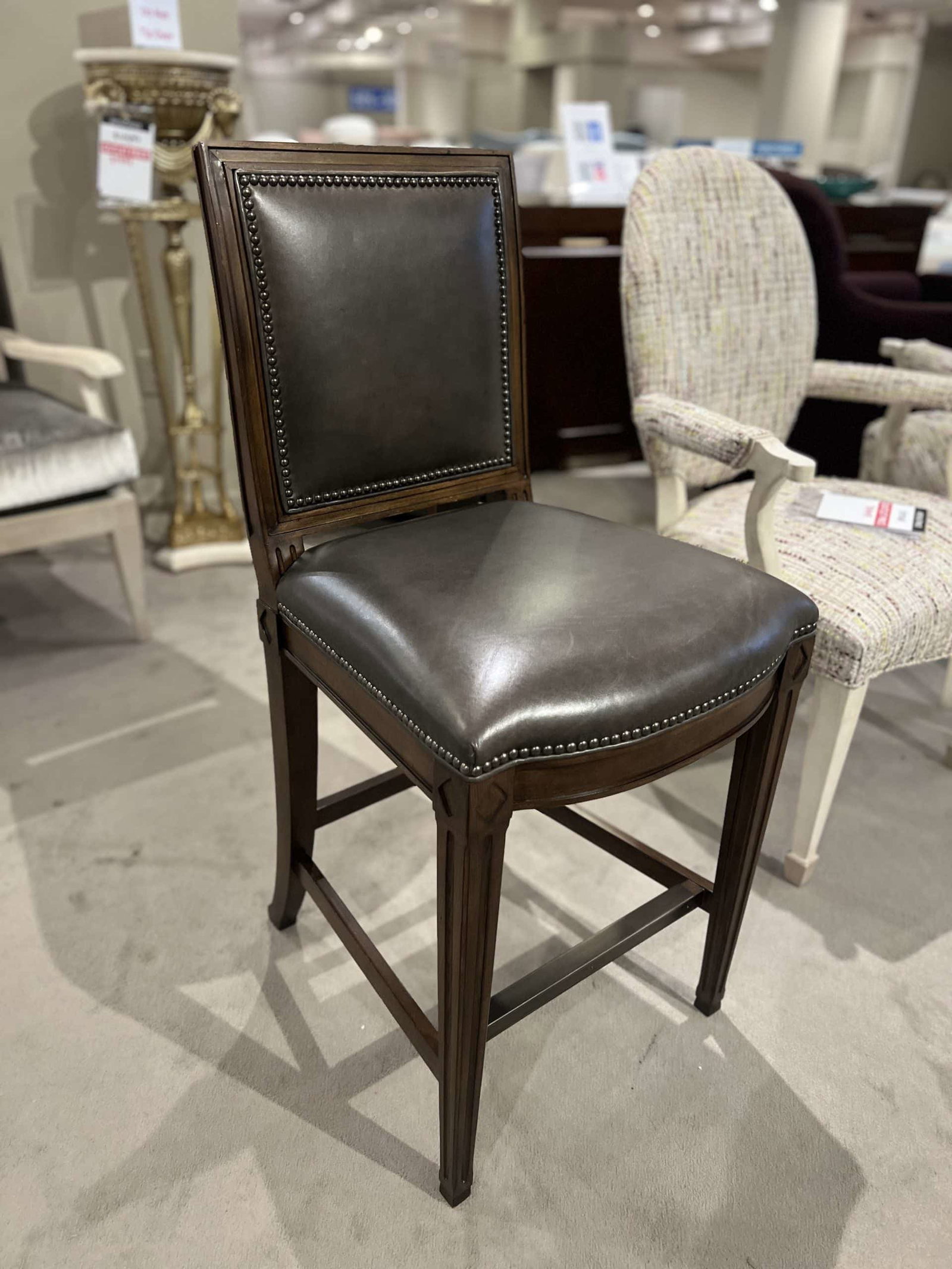 Hickory Chair HC1552-04/20 Amsterdam Counter Stool Hickory Chair HC1552-04/20 Amsterdam Counter Stool