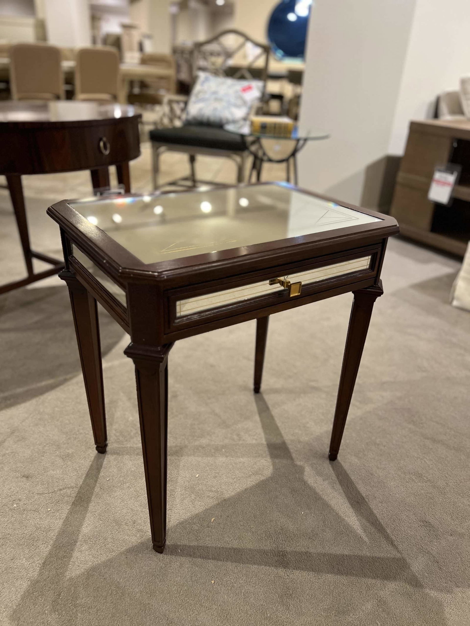 Hickory Chair HC1585-70/160 Antoinette Side Table