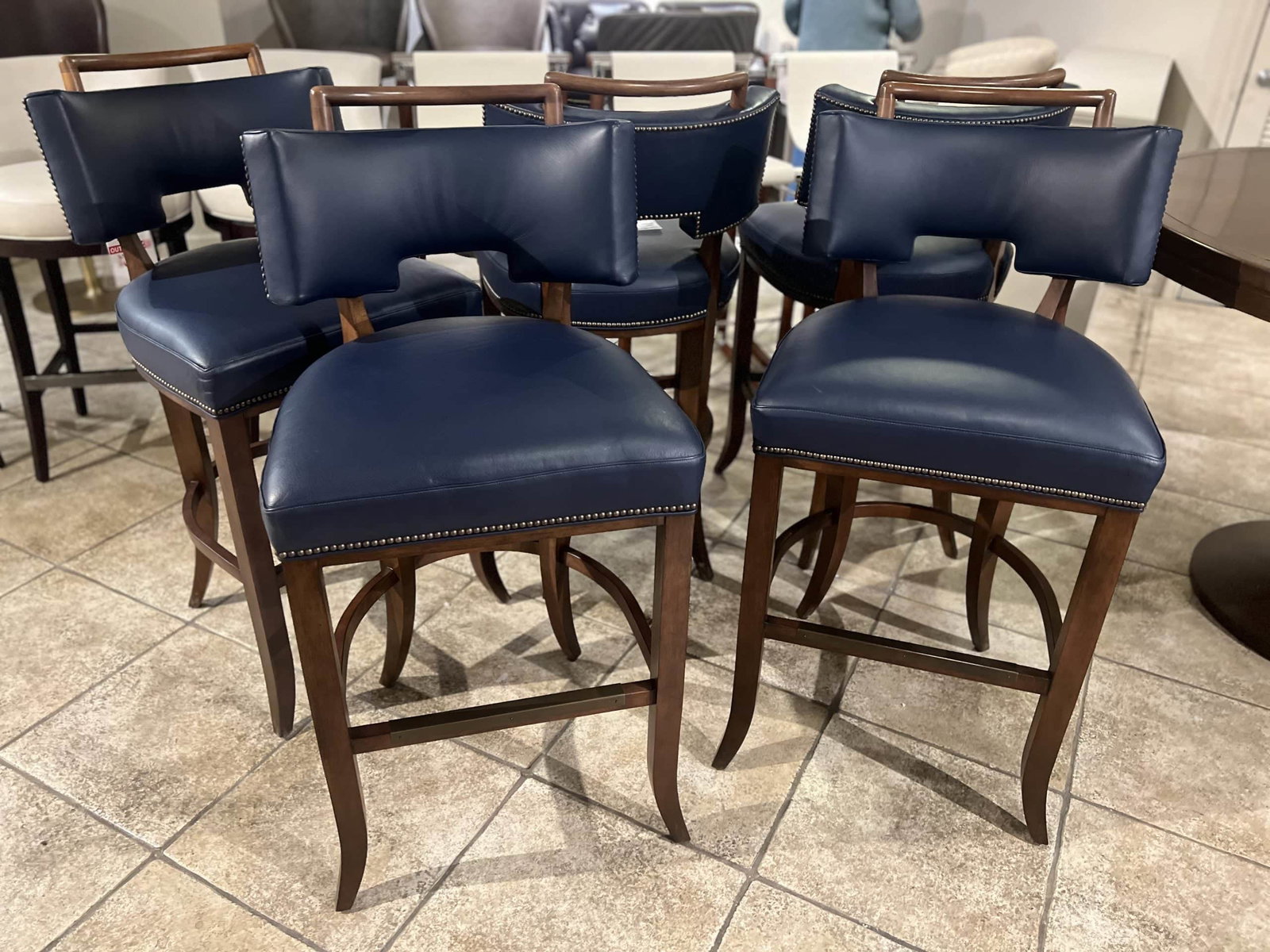 Hickory Chair HC3409-04/60 Saint Giorgio Bar Stool W/ Handle