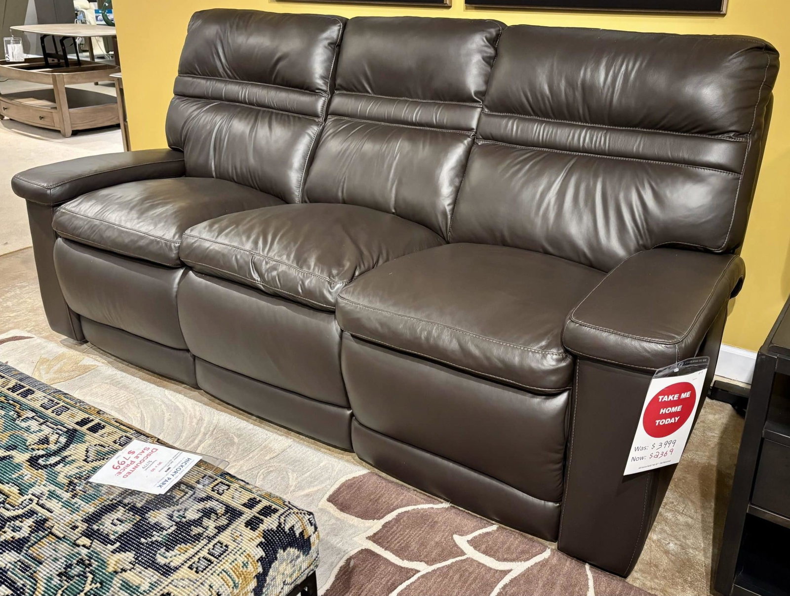 Palliser Furniture 41065-L6 Leo Reclining Sofa