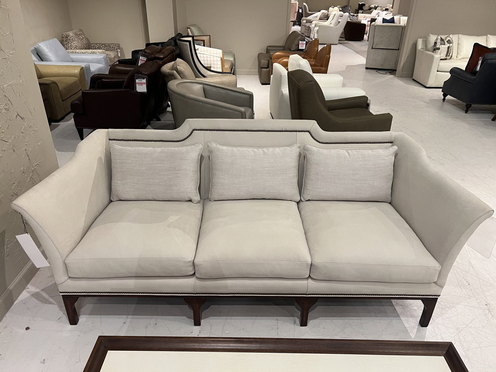 Hancock and Moore 6706-3/345 Gina Sofa