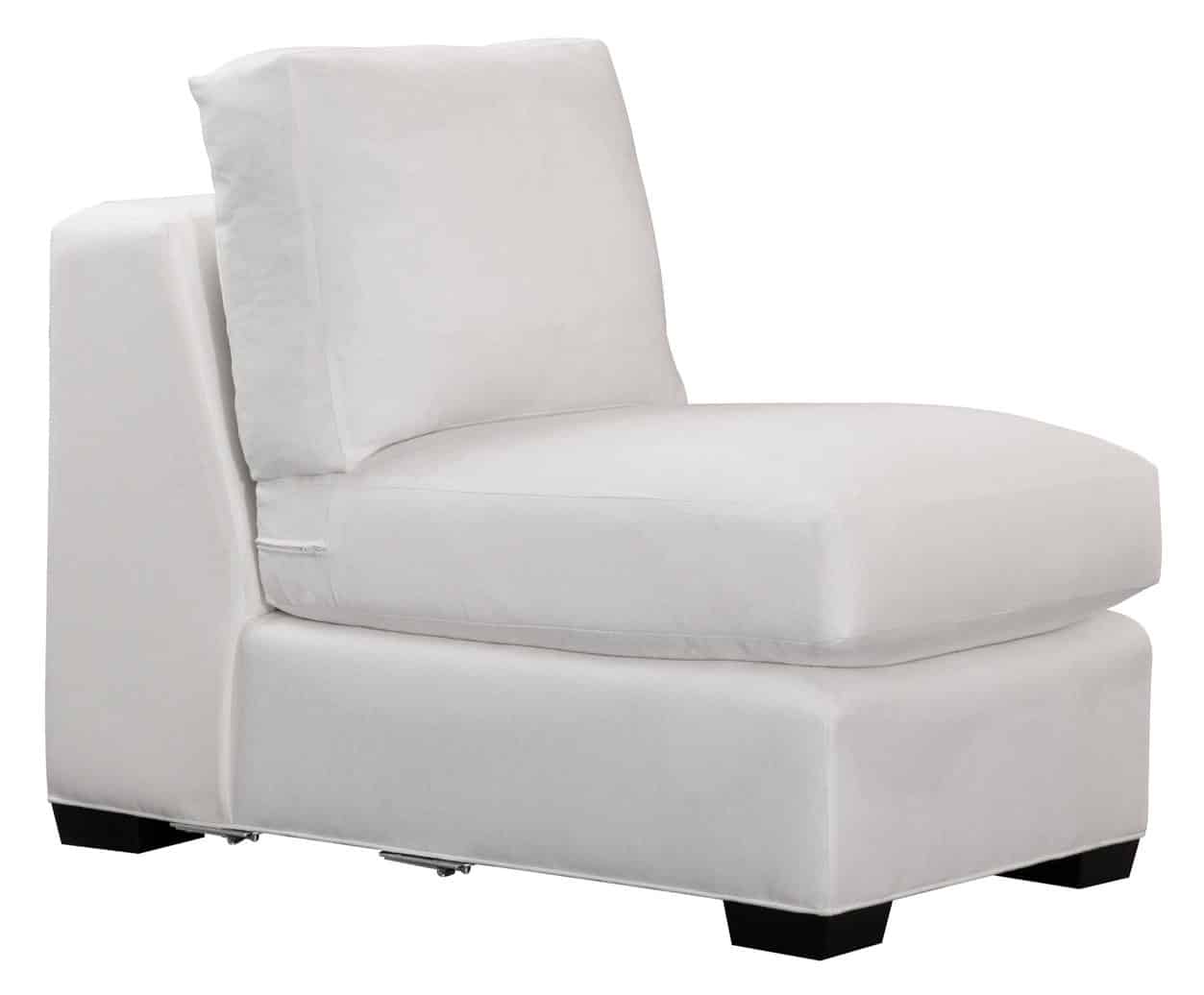Gabby Home SCH-1039 Tedesco Upholstered Sectional Chair – Armless