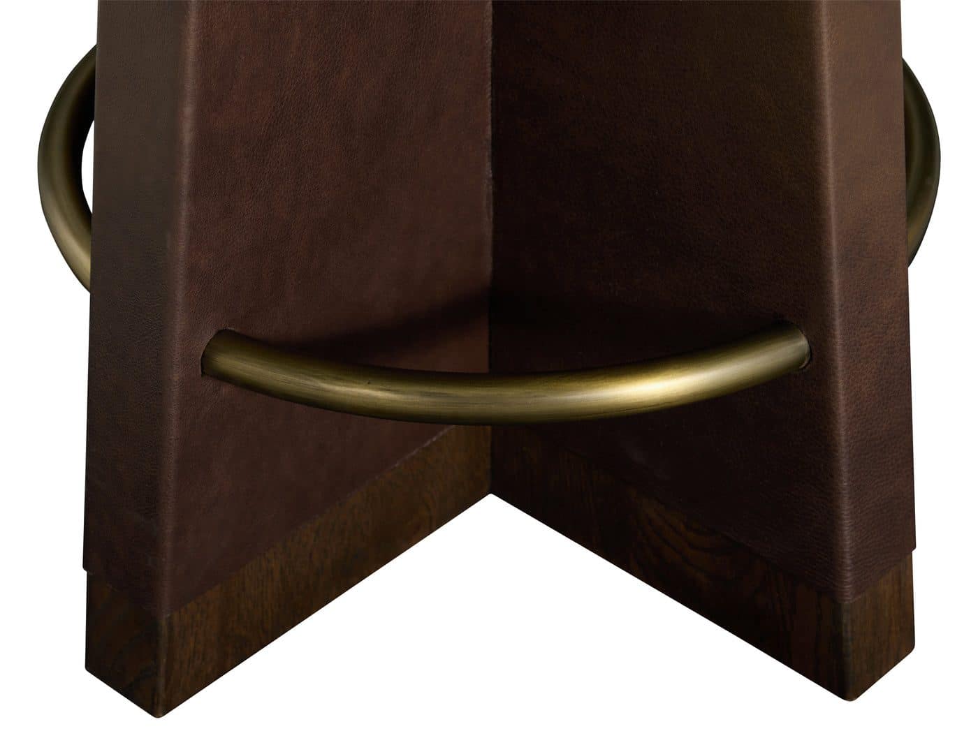 Gabby Home SCH-176003 Plateau Leather Swivel Counter Stool - Dusk Gabby Home SCH-176003 Plateau Leather Swivel Counter Stool - Dusk