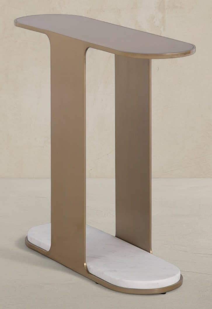 Gabby Home SCH-175944 Cascade Metal Oval Side Table Gabby Home SCH-175944 Cascade Metal Oval Side Table