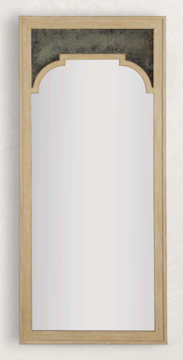 Gabby Home SCH-175933 Windsor Rectangle Floor Mirror - Drift