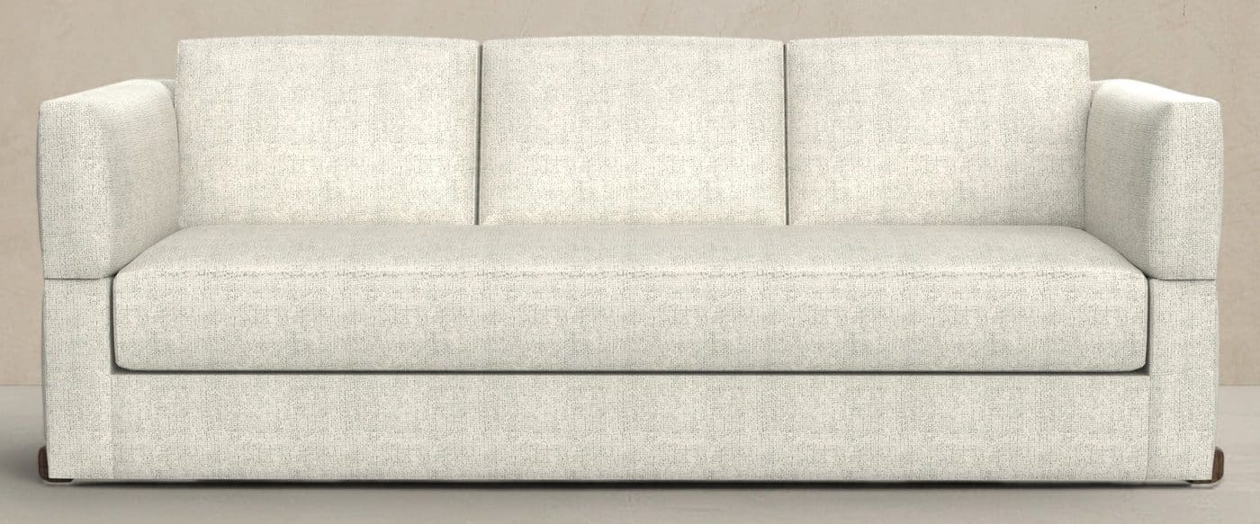 Gabby Home SCH-3050S Halden Upholstered Tuxedo Arm Sofa