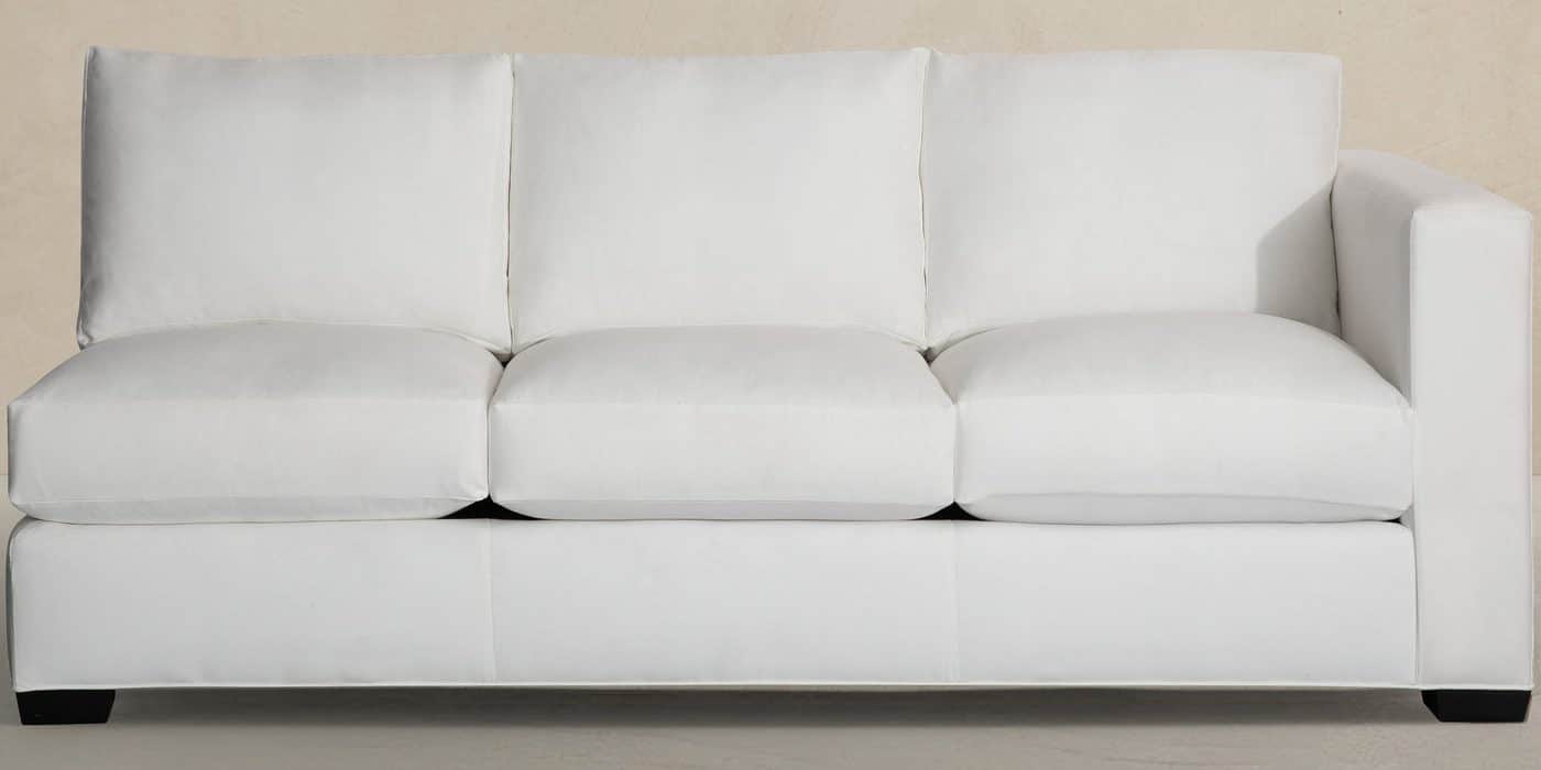 Gabby Home SCH-1037 Tedesco Upholstered Sectional Corner Sofa - Left Facing